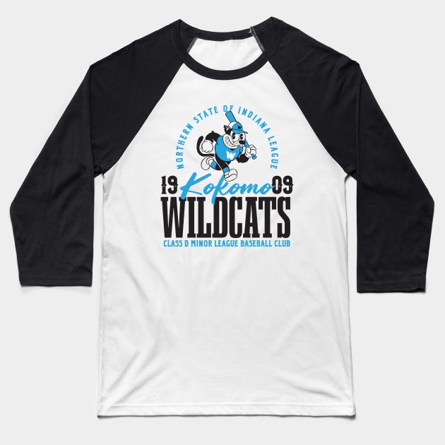 Kokomo Wildcats Baseball T-Shirt by MindsparkCreative